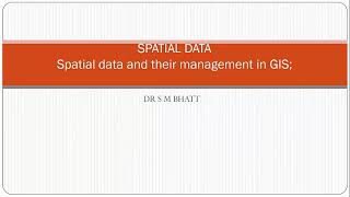 Spatial database management
