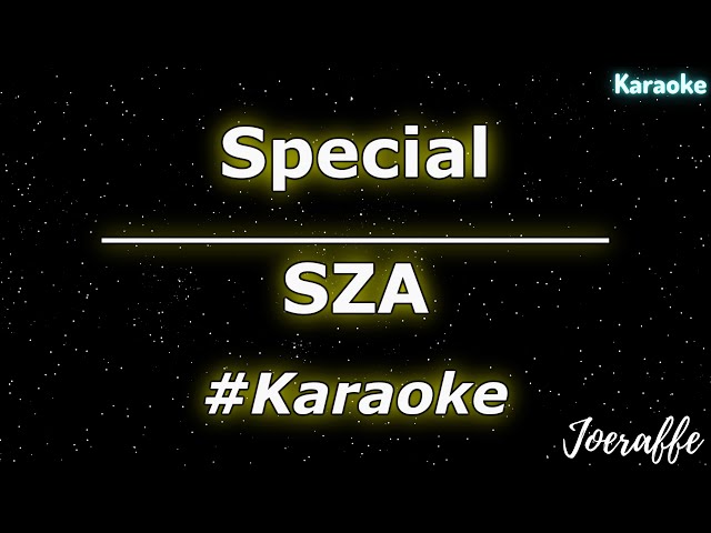 SZA - Special (Karaoke) class=