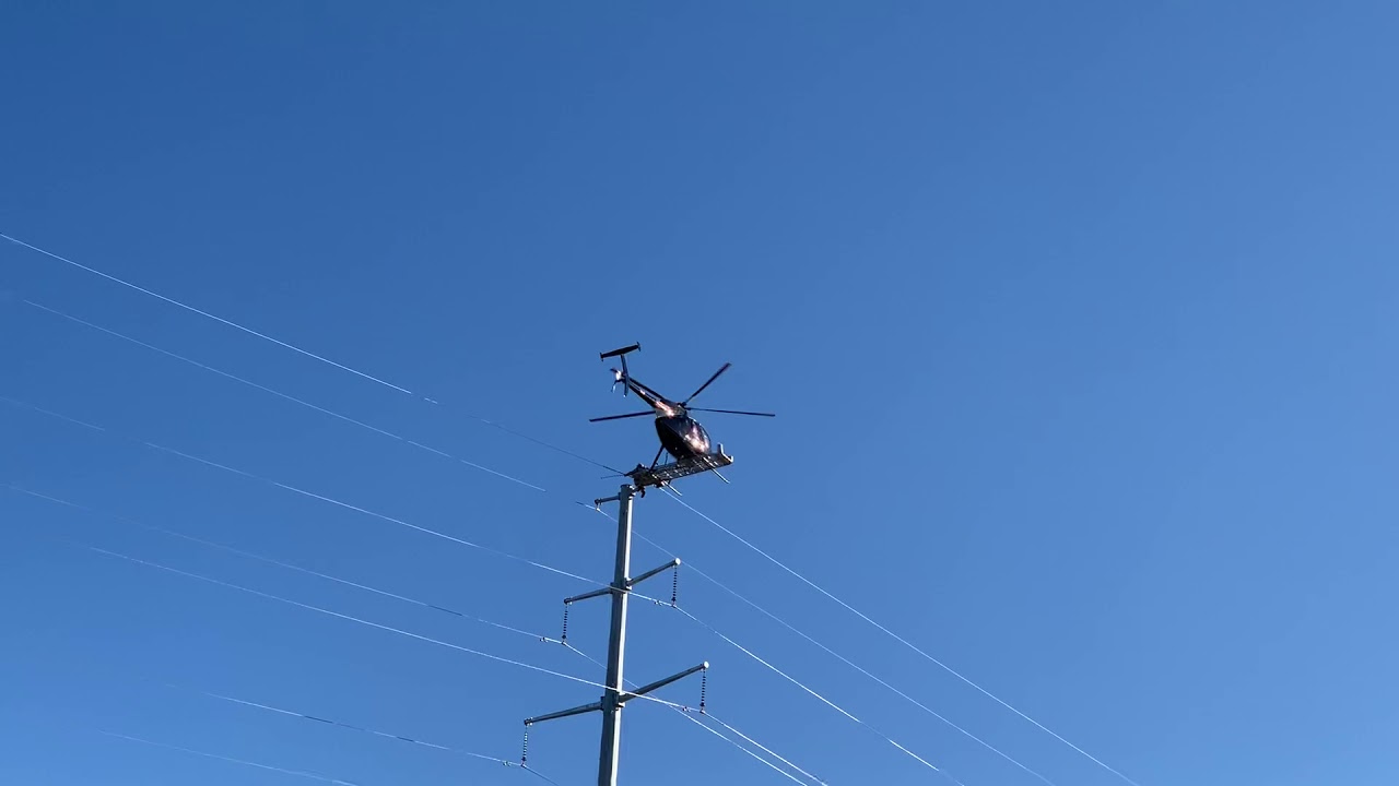 Helicopter Wire Maintenance YouTube
