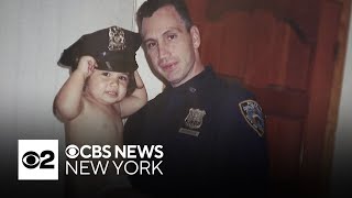 2 children of fallen NYPD officers follow in their fathers' footsteps