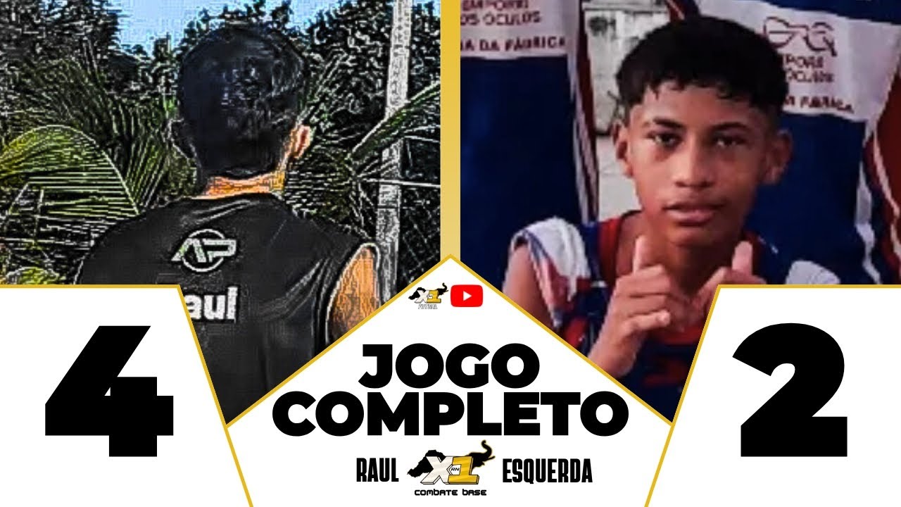 JOGO COMPLETO: RAUL 4x2 ESQUERDINHA ‐ X1RN COMBATE BASE