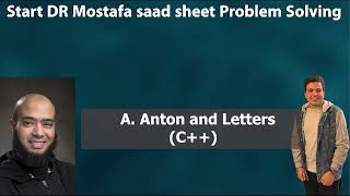 A. Anton and Letters (c++)
