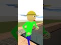 MONSTER BUS EATER vs BALDI!! Crazy Portal Escape! #shorts