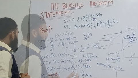 Proof of the Blasius Theorem // Blasius Theorem @MBMATHEMATICS