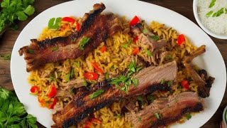 Плов. Вкусный домашний плов со свиными ребрышками.Простой и вкусный рецепт.Вариант Food Good Плов. Вкусный домашний плов со свиными ребрышками.Простой и вкусный рецепт.Вариант Food Good