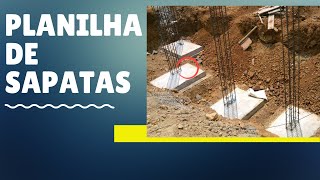 Calculo de Sapatas sob Momento [Planilha  Gratis]