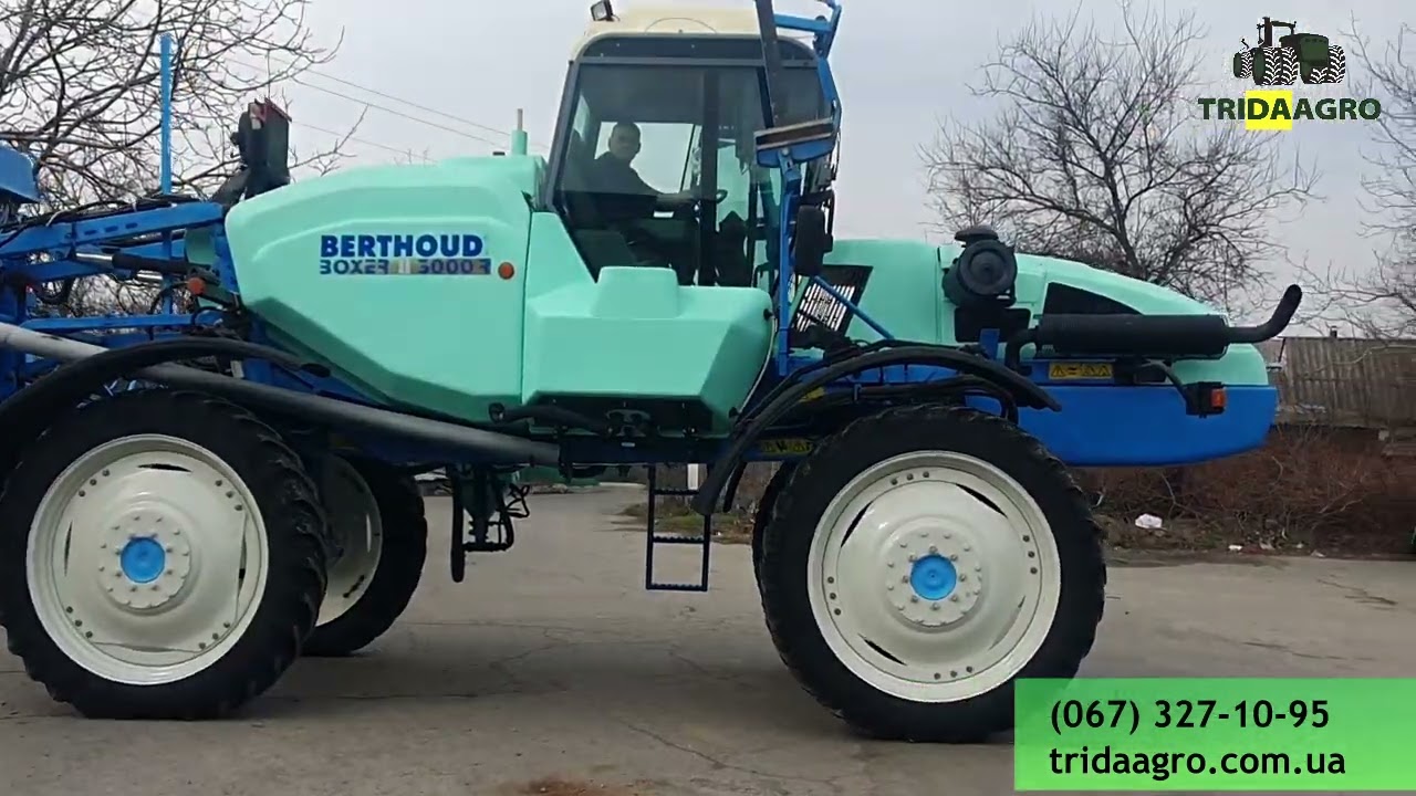 Самохідний обприскувач Berthoud Boxer ii 3000r (2006)