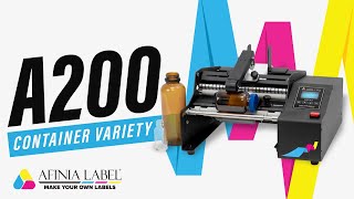 А200 Bottle Label Applicator - Container Variety
