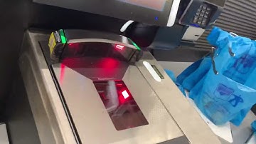 Toshiba self checkout at market district Oxford drive bethel park pa