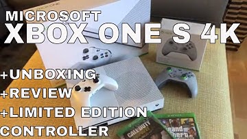 MICROSOFT XBOX ONE S 4K - Unboxing and Review
