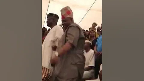Davido's Uncle, Dancing Senator Ademola Adeleke shows off his dance steps😁
