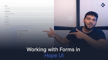 How To Work With Forms In Hope UI Bootstrap Admin Template + Design System | Iqonic Design
