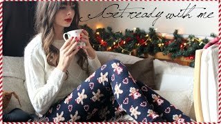 Get Ready With Me | Christmas Edition