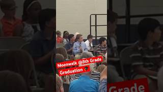 Moonwalk At 5th Grade Graduation 🎓 #moonwalk #school #graduation #dance #michaeljackson #snoopdogg
