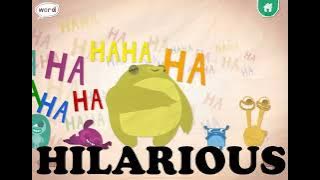 Endless Alphabet: Hilarious (3rd Popular Video)