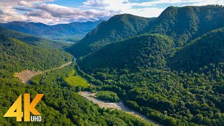 7 HRS Incredible Nature of Caucasus from Above and from Earth - 4K Nature Relax screenshot 5