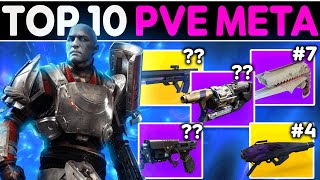 Top 10 META PVE Weapons in Destiny 2 Season 23 (According To The Community) by SubZeroSam 42,225 views 3 weeks ago 12 minutes, 45 seconds