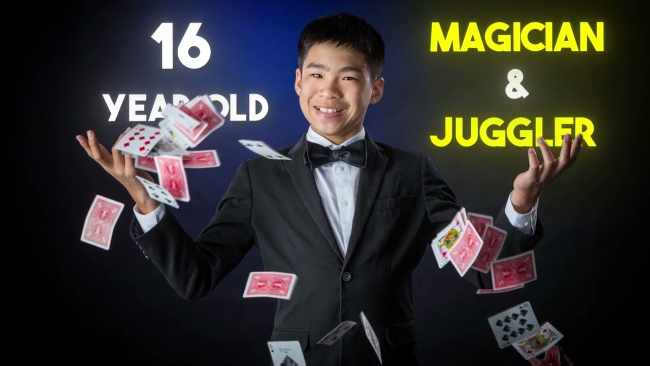 James Chan 18 year old magician and juggler
