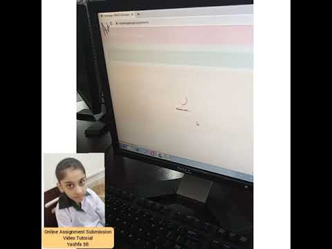 Uploading Online Assignment on Student Portal (Tutorial)