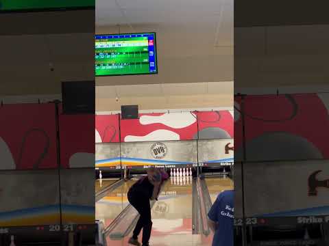 Throwing pins left