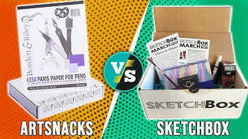 Artsnacks vs Sketchbox- Which Art Box Subscription Is Better? (An In-Depth Comparison)