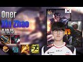 Oner Jungle Xin Zhao vs Ambessa lol KR solo rank Full Game 16.9 | 오너 신 짜오 vs 암베사