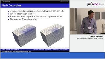 Large Scale Airborne Electromagnetic Geophysics in Julia | Patrick Belliveau | JuliaCon 2018