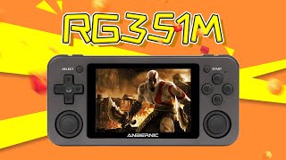 PSP - God of War Runs Good? Anbernic RG351M Game Console First Look