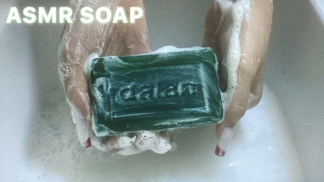 🫒ASMR LATHERING🫒DALAN🫒Мыление оливкового мыла🫒