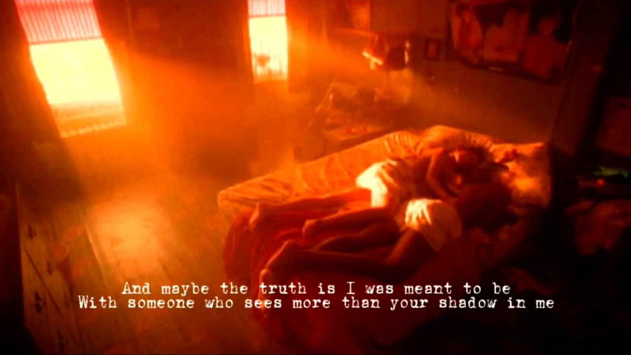 Beside a different man