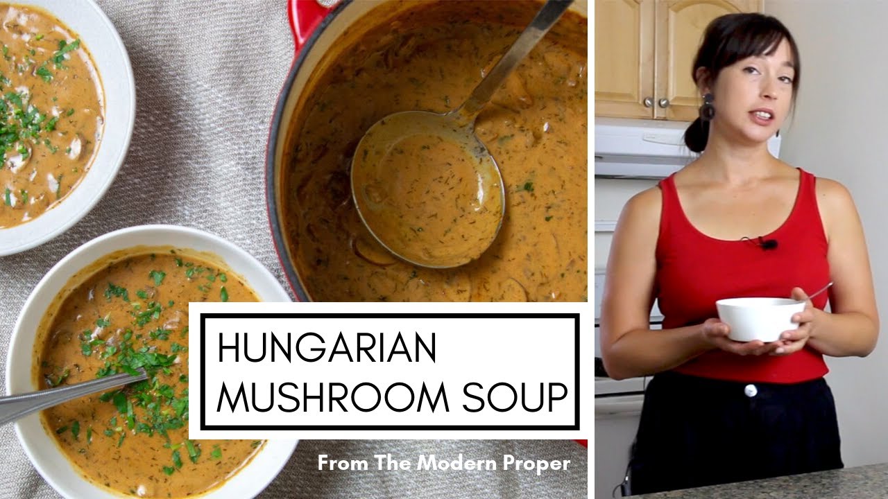 Hungarian Mushroom Soup Recipe From 