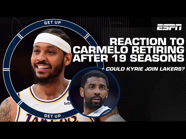 NBA Players React to Carmelo Anthony's Retirement