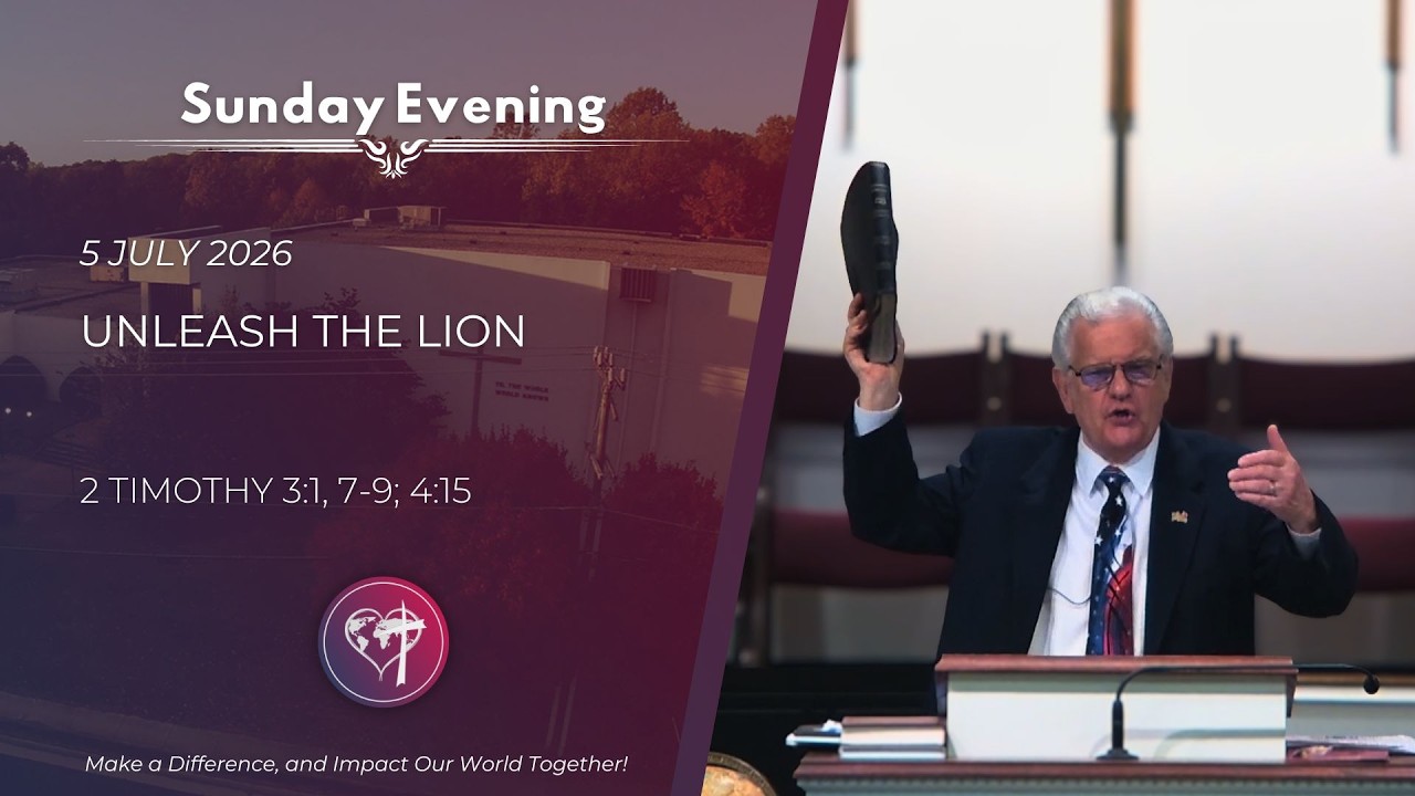 Unleash The Lion - 5 July 2026 - Sunday Evening - CBC Service