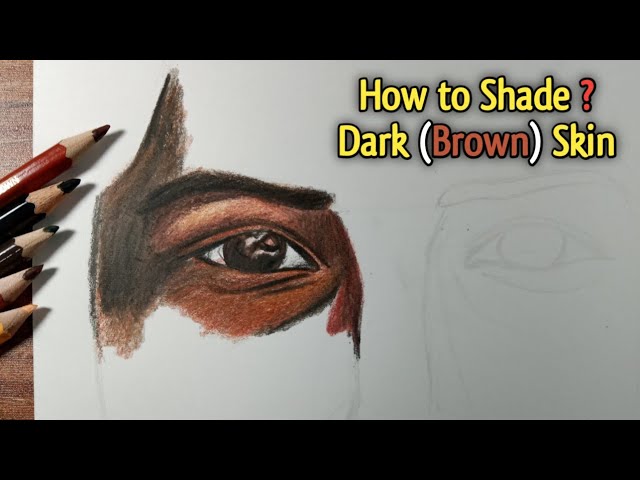 How to color, blend different skin tones with colored pencils