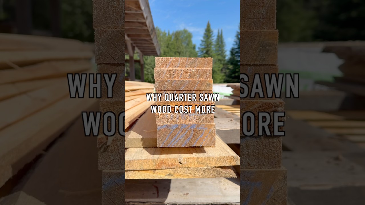 Why Quarter Sawn Wood Costs More