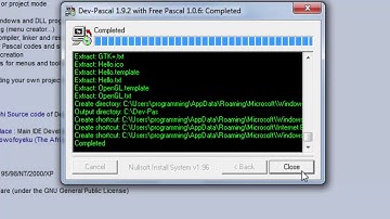 How to Install Dev Pascal IDE on Windows - Pascal Tutorial 1