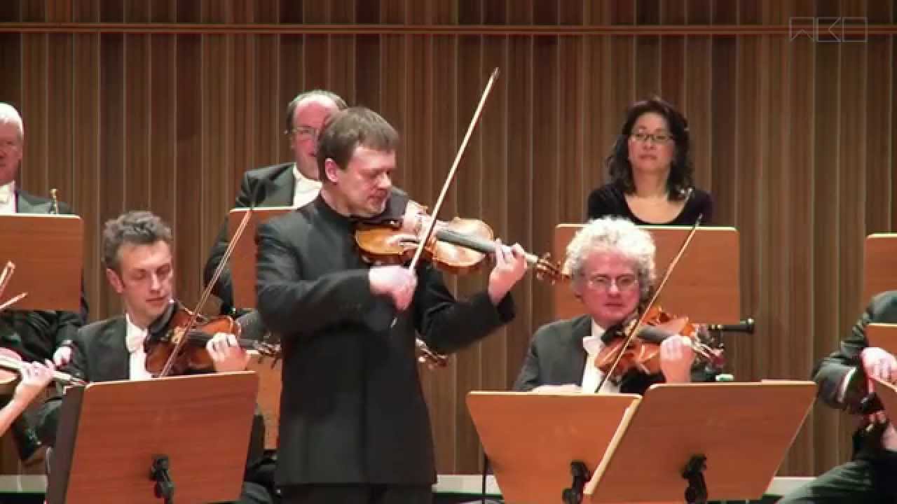 Violinist Frank Peter Zimmermann im Interview, Violinenkonzerte von