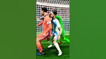 MESSI VS WEGHORST #shorts