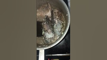 local fish with Bamboo shoots boil ...tribal food