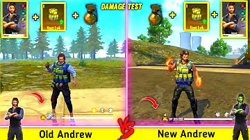 ANDREW ABILITY TEST | OLD VS NEW ANDREW FREE FIRE- SAMSUNG,A3,A5,A6,A7,J2,J5,J7,S5,S6,S7,S9,A10FF