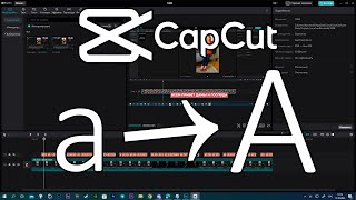 Как сделать все буквы в CapCut заглавными screenshot 4