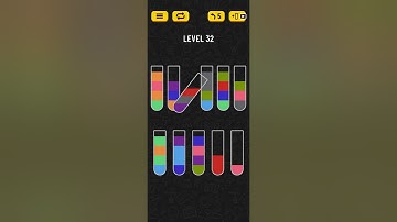 Water Sort Puzzle Level 32 Walkthrough