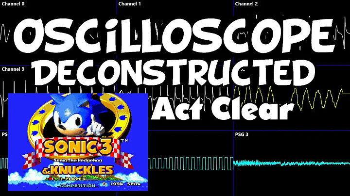 Sonic 3 and Knuckles - Act Clear - Oscilloscope Deconstruction