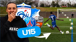 J'AFFRONTE UN PRODIGE DE L'INF CLAIREFONTAINE ! (il vient de signer dans son club pro)