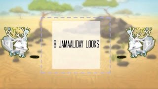 8 Jamaaliday looks | Animal jam