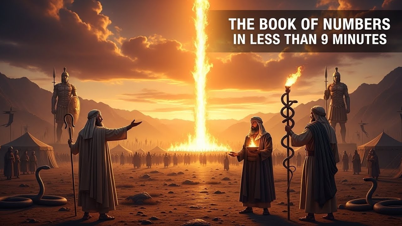 The Book of Numbers in Less Than 9 Minutes | The Holy Scriptures #bible ...