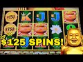 Up to 125 spins on happy n prosperous