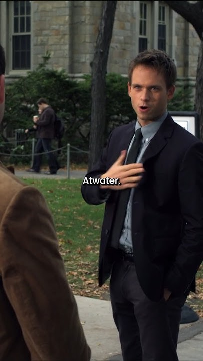 Mike at The Harvard Law SchoolSuits Season 1 #suits #mikeross #