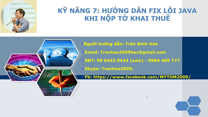 Lỗi hệ thống java.lang.nullpointerexception null khi tải tờ khai