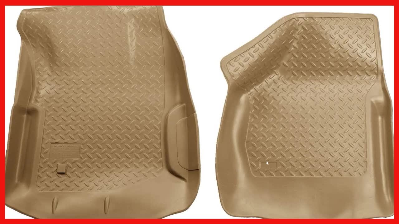 Husky Liners Classic Style Front Floor Liners Tan | Chevy Blazer/GMC Yukon Full Size (92-94) (31103) main image 1